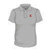 Image sur Polo avec boutons (Gris)