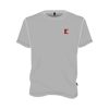 Image sur T-shirt manches courtes - Éducation physique (Gris)